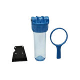 Blu 125-10 Bina Giriş Tekli Filtre Kabı 1'' (boş kap)