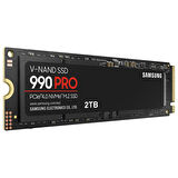  Samsung 990 PRO MZ-V9P2T0BW 2TB 7450-6900MB/s M.2 SSD Sabit Disk