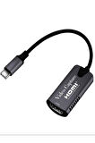 Hu-04c 4k Full Hd 1080p Type-c Hdmı Capture Canlı Yayın Kartı