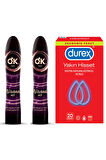 Nirvana Hot Uyarıcı Jel 100ml 2 Kutu Durex Yakın Hisset Prezervatif, 20'li