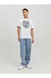 Jack & Jones Kuru Kafa T-shirt Jorbeachbone Erkek Tişört 12234309