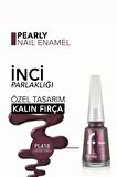 Sedefli Parlak Oje (MOR) - Pearly Nail Enamel - Pl418 Chrome Purple - 8682536035576