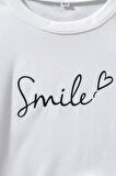 Çocuk Tişört Smile Baskılı