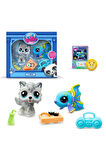 LPS Minişler Littlest Pet Shop Köpek ve Tropikal Balık 2'li Figür Seti
