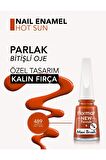 Nail Enamel Yüksek Pigmentli & Parlak Bitişli Oje Fne-489 Hot Sun