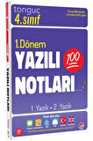 Tonguç 4.sınıf 1.dönem Yazılı Notları