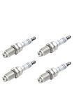 Bosch Ateşleme Bujisi Çift Tırnak F7LDCR Bmw E30 E34 E36 E39 E46 (4 Adet) 0242235668