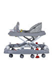 Kiddy Sallanır Fonksiyonel Yürüteç 9228 Gri