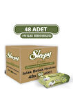 Sleepy Doğal Zeytinyağı Ve Pamuksu Lifler Islak Mendil 48 x 90'lı 