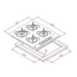 Teka Chef 8 Beyaz Ankastre Set (HAK 627WH-GBC 64002 KBC WH - TVT 60)