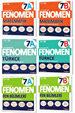 Fenomen Okul 2025 7. Sınıf Matematik + Türkçe + Fen A + B Serisi Soru Seti 6 Kitap