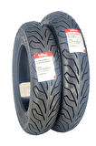 350-10 VE 90/90-12 TAKIM TL (TUBELESS - DUBLEKS)
