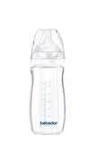Bebedor Geniş Ağızlı Isıya Dayanıklı Cam Biberon 260ml 51301