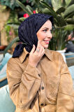İpek Koton Jakar Eşarp - 8932982-921