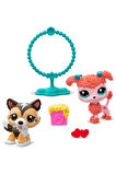 Seri 2 Kaniş ve Çoban Köpeği LPS Minişler 2'li Figür Seti
