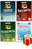 8. Sınıf Lgs Master Türkçe Matematik Fen 20'li Deneme Seti Ve Tüm Dersler Sb Okyanus - Hediyeli