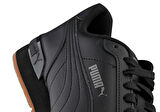 Puma St Runner V2 Full Deri Erkek Siyah Spor Ayakkabı