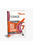 Yeni Müf. 7. Sınıf Türkçe Bumerang Etkinlikli Kitap Konu Anlatımlı Soru Bankası Güncel