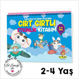 Y.Z. 2-4 Yaş Konuşma ve Dikkati Geliştiren Cırt Cırtlı Etkinlik Kitabım ve 2-4 Yaş Zeka Kutusu Konuşmayı Geliştiren Oyun