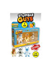 Stumble Guys Seri 1 - 3D Mini 3 lü Figür Seti - 3 ADET Frost Yeti Gingerbread Hatchling - 5 cm