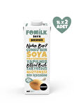 Soya Sütü Glutensiz Bitkisel Bazlı Laktozsuz Vegan Şekersiz 1 L x 2 Adet