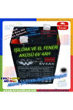 Günün Fırsat Ürün Yetişersin 6v 4ah 6 Volt 4 Amper 6v 4ah Işıldak Uyumlu Terazi Aküsü