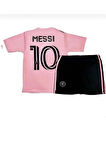Mor Mega Fusi?on Messi Inter Miami Pembe Çocuk Forması 2 Parça Ek56gr