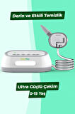Şarjlı Taşınabilir Elektrikli Bebek & Çocuk Burun Aspiratörü, Yenidoğan 0-15 Yaş Nazik Derin ve Güçlü Burun Temizleme