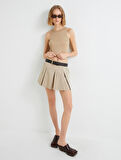 Halter Yaka Atlet Fitilli Slim Fit