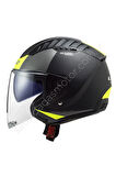 COPTER 2 URBANE MAT SİYAH-NEON SARI AÇIK KASK