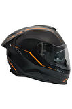 Y.100r React Mat Siyah- Kask