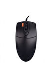 SM-601 Usb Siyah Optik Mouse