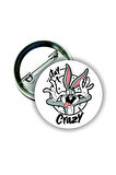 Bugs Bunny Stay Crazy Buton Rozet