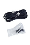4 Kanal 2500w Bass Kontrollu Oto Amfi Usa-505a