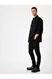 Standart Bel Skinny Fit Kot Pantolon - Michael Jean