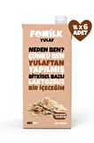 Yulaf Sütü Bitkisel Bazlı Laktozsuz Vegan1 L x 6 Adet