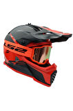 Charger Goggles Motokros Gözlük (IRIDIUM CAMLI)
