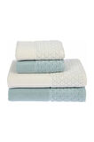 Özdilek Adria Best Set Banyo Takımı Krem/k.mint-mint