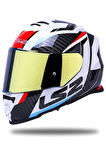 Storm 2 Racer Mavi-kırmızı Kask