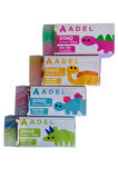 ADEL 3D DİNO SİLGİ 4'LÜ SET