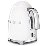 Smeg Beyaz Kettle-Filtre Kahve Makinesi ve El Blender Seti