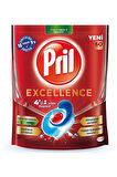 Pril Excellence Bulaşık Makinesi Deterjanı 60 Kapsül x 3 Adet