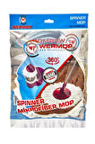 Safir Wermoplast Yedek Mikrofiber Vileda Mop Ucu Başlığı (1 ADET) Boyut (40X40)