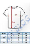 Oversize One Baskılı Siyah Tshirt