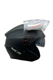 MOTOSİKLET NCR YAZLIK YARIM GÜNEŞ VİZÖRLÜ KASK