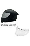 RAPID 2 SPOX GRİ-KIRMIZI KASK ŞEFFAF KASK CAMI HEDİYELİ