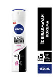 Kadın Sprey Deodorant Black&White Invisible Clear  150ml x3 Adet, 48 Saat Anti-perspirant Koruma