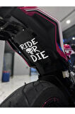 Ride Or Die Punisher - RIDE OR DIE  Punisher  - Sticker  -  Motor Sticker  - Oto Sticker 15X19 Cm