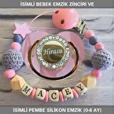 Sahi Aksesuar İsimli Bebek Emzik Zinciri ve Bebek Silikon Emzik