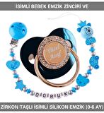 Sahi Aksesuar İsimli Emzik Zinciri ve İsimli Silikon Emzik (0-6 Ay) BEZYI511